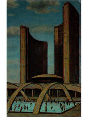 Toronto City Hall at Nathan Phillips Square Toronto, Ontario, Canada Postcard